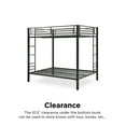 thumbnail image 4 of DHP Sidney Full over Full Metal Bunk Bed, Black, 4 of 11