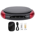 thumbnail image 1 of Automóvil Portátil Solar Air Car Iones Negativos Para Purificación Eliminación De Formaldehído Carga USB Negro Y Rojo ANGGREK HB3113, 1 of 8