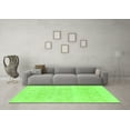 thumbnail image 3 of Ahgly Company Indoor Rectangle Abstract Green Modern Area Rugs, 3' x 5', 3 of 4