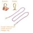 thumbnail image 2 of Uxcell Purse Chain Strap, 47" Purse Strap Shoulder Bag Replacement Strap(Purple/Gold), 2 of 6