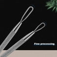 thumbnail image 4 of Lttoisl Professional Stainless Steel Acne & Blackhead Remover Tool Set 2-Piece, Ergonomic Non-Slip Handle, Pimple Popping Kit for Facial Blemish Extraction, 4 of 8