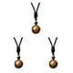 thumbnail image 2 of Collar de piedra natural Jumpingount para hombre colgante de bola de cristal portátil, 2 of 6