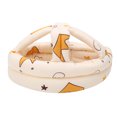 thumbnail image 1 of Gorro protector de tela para bebé, cómodo, anticolisión, para que los niños pequeños aprendan a caminar, protección para la cabeza (color salmón claro), 1 of 14