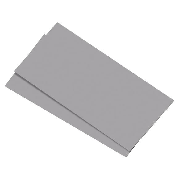 Cubierta Magnética para Ventilación Uxcell 11.8"x5.5" para Suelos y Paredes, Bloqueador de Ventilación para Hogar, RV, HVAC, Gris Plateado, 2 Pcs