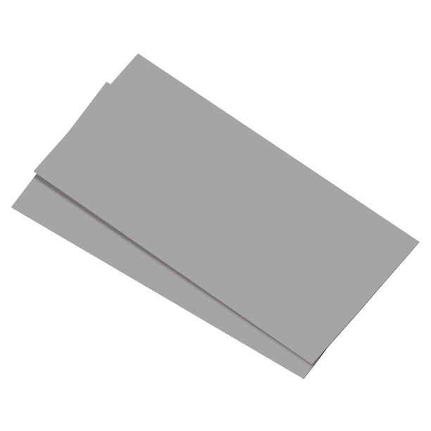 Cubierta Magnética para Ventilación Uxcell 11.8"x5.5" para Suelos y Paredes, Bloqueador de Ventilación para Hogar, RV, HVAC, Gris Plateado, 2 Pcs