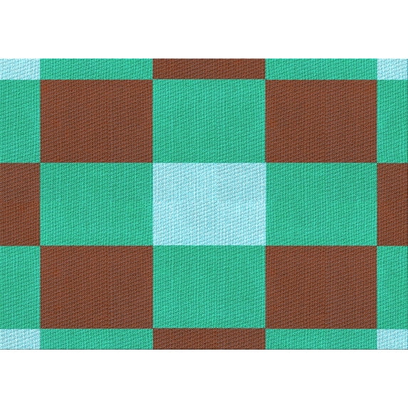 Ahgly Company Indoor Rectangle Patterned Sienna Brown Area Rugs, 3' x 5'