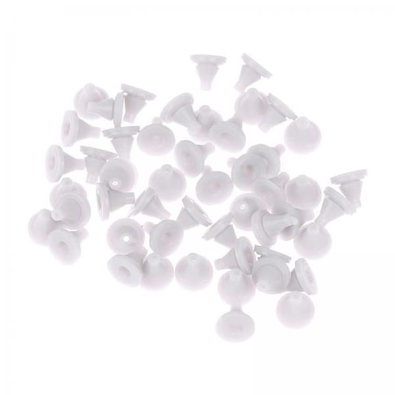 deevoka 2X 50 Pieces Shower Head Spray Hole Silicone Nozzles Accessory Sturdy Universal