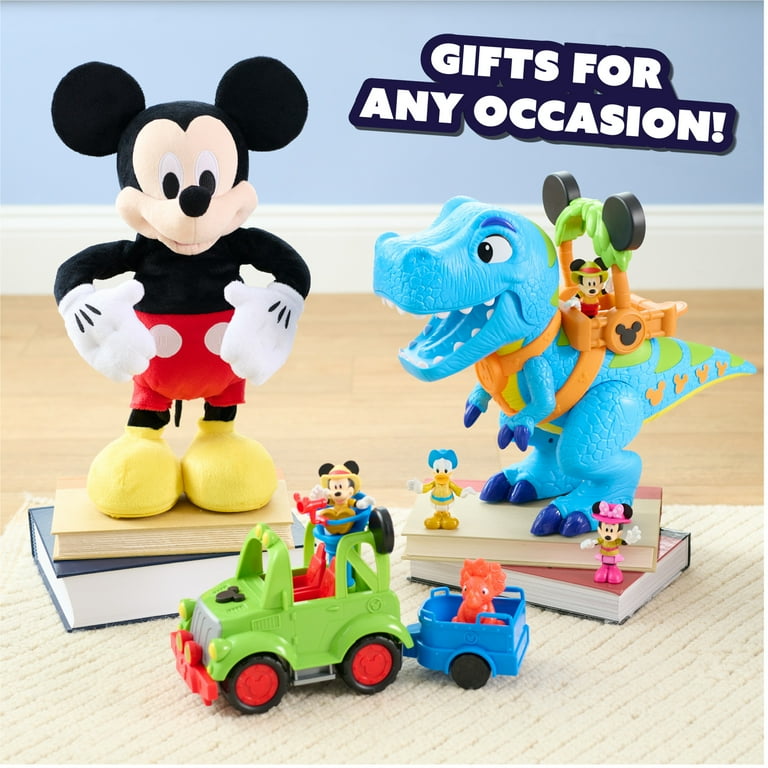 Disney Junior Mickey Mouse Funhouse Roarin' Safari Dino Playset