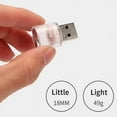 thumbnail image 4 of SPRING Atmosphere USB LED Light 1x Car Kit Lamp Lighting Part Accessories Ambient Auto Bulb Decoration Interior Brand New ice blue, 4 of 7