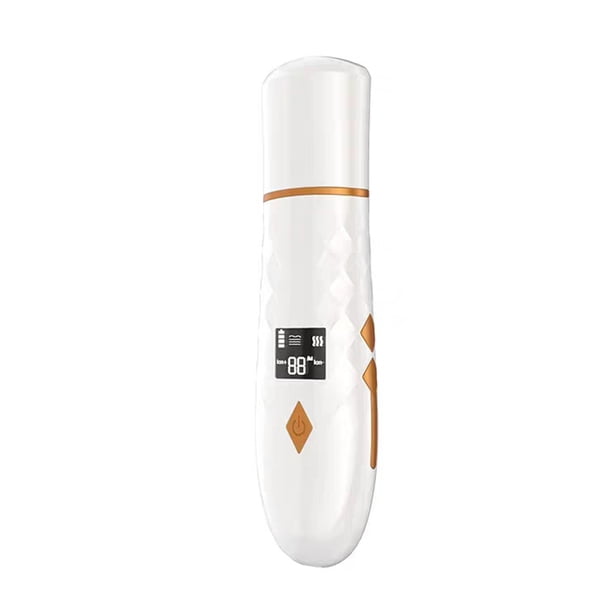 Depurador de piel Facial con pala ultrasónica, limpiador de poros con calefacción, máquina de limpieza Facial, pantalla Digital LED
