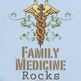 thumbnail image 2 of CafePress - Family Medicine Rocks Infant Bodysuit - Baby Light Bodysuit, Size Newborn - 24 Months, 2 of 4