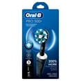 thumbnail image 2 of Oral-B Pro 500 + Electric Toothbrush with Brush Heads, Rechargeable, Black, 2 of 8