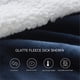 thumbnail image 4 of Bedsure Sherpa - Manta de forro polar para sofá, mantas y mantas suaves y gruesas, color gris, para sofá, 50 x 60 pulgadas Zhivalor WXOTTO-SYJ-1781, 4 of 5