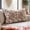 Brown, variant on Unique Bargains Elegant Vintage Floral Throw Pom-Pom Pillow Covers Beige 18" x 18"