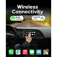 thumbnail image 4 of Power Acoustik 7-Inch HD Touchscreen LCD  - Double-Din In-Dash Receiver with Bluetooth and Wireless Apple Carplay, and Android Auto, 4 of 7