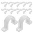thumbnail image 4 of Raindrops 30Pcs U-tube Strap Clamps Tubing Clamps Heavy Duty Pipe Strap Clamps Plastic Strap Clips, 4 of 8