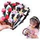 thumbnail image 2 of 2023 Nueva horquilla de peinado de princesa dulce, diademas de doble capa con clips, aros para el cabello de moda, lindas diademas con doble flequillo (4 piezas-A), 2 of 4