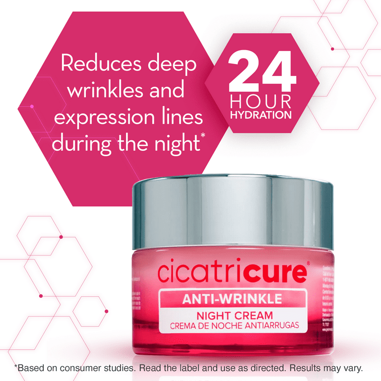 Cicatricure Anti-Wrinkle Night Cream for Face, Anti-Aging