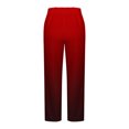 thumbnail image 4 of Lounge Pants for Women Plus Size Fleece Sweatpants High Waist Elastic Waist Gradient Color Long Trouser with Pockets, 4 of 9