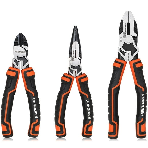 Vanquish 3191 profesional juego de alicates (3 piezas)