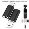 thumbnail image 2 of Type-C to 3.5mm Audio Adapter Converter for Osmo Pocket External Mic Connector,Silver, 2 of 8