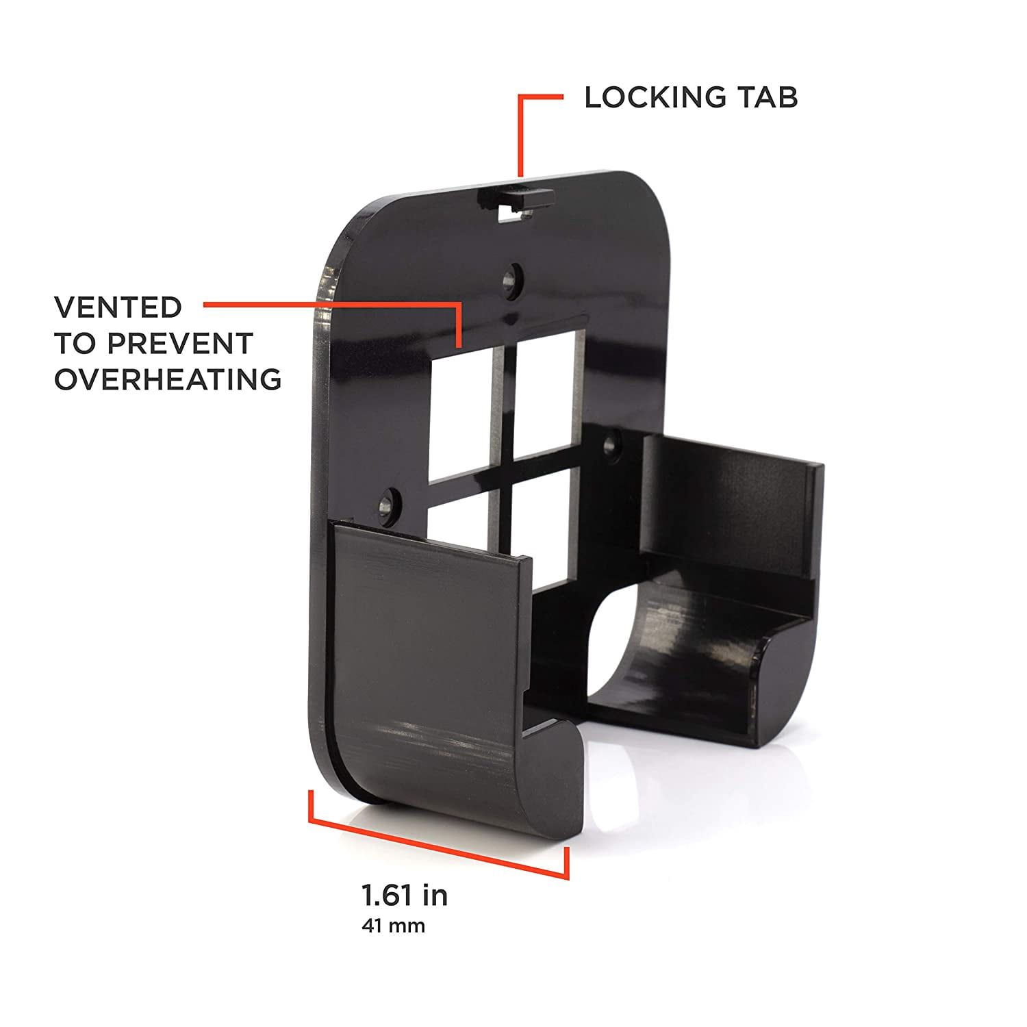 THE CIMPLE CO - Apple TV 4th Generation Wall Mount - 4k Apple TV Holder with HDMI Cable