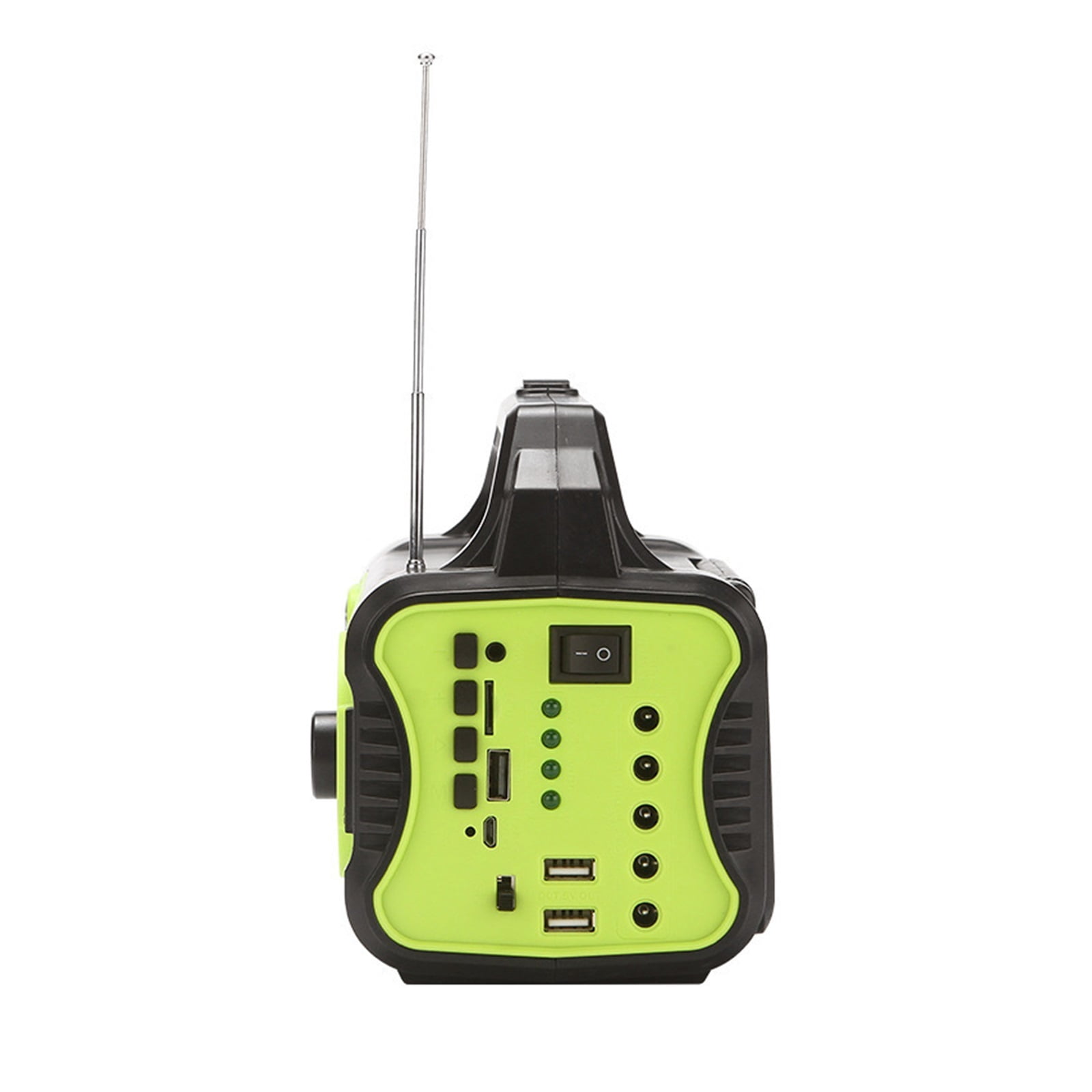 Solar-Powered Portable Lantern With Multi-Function Bluetooth Speaker, Radio, And High-Intensity Emergency Spotlight - Ultra-Long Battery Life For Camping And Outdoor Use