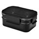 thumbnail image 1 of Fiambrera NQ de Acero inoxidable Apilable 2 niveles negro, 1 of 5