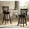 thumbnail image 3 of Furniture of America Vergara Wood 29-Inch Swivel Bar Stool in Maple, 3 of 5