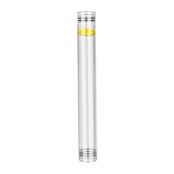 Tubo de flotador de pesca transparente, tubo de plástico sellado sin fugas, tubo de flotador Extra resistente de 40/50CM