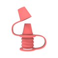 thumbnail image 2 of Iodue Straw Water Bottle Mouth Conversion Head Anti Nozzle Car Anti Overflow Portable Silicone Drinking Water Bottle Conversion Cap, 2 of 4