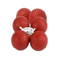 thumbnail image 2 of Sioweci 3 Pairs Ladder Ball Replacement Ladder Toss Game Balls Kids Ladderball Bolas Made from Real Golf Balls for Outdoor Lawn Yard Beach Game White and Red, 2 of 13