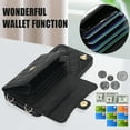 thumbnail image 6 of Dteck Crossbody Strap Case for Samsung Galaxy S24 Plus,Magnetic Leather Card Slots Women Case Shockproof Kickstand Back Cover with Shoulder Strap for Galaxy S24+,Black, 6 of 9