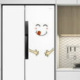 thumbnail image 4 of Dvkptbk Wall Sticker Fridge Sticker Home Decoration Fridge Sticker Sunglasses Fridge Sticker Happy Delicious Face Kitchen Fridge Wall Stickers Art Home Decor on Clearance, 4 of 5