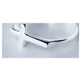 thumbnail image 4 of Simple Cross Sterling Silver Open Statement Rings Finger Band for Women, 4 of 6