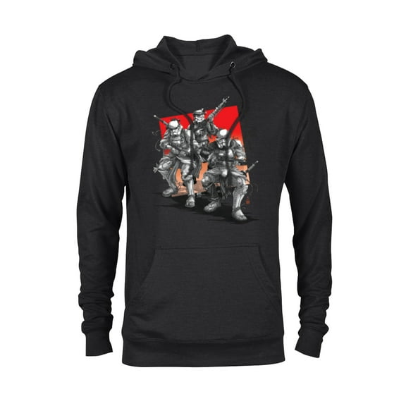 Star Wars: Visions Anime The Duel Samurai Stormtrooper Trio - Pullover Hoodie for Adults – Customized-Black