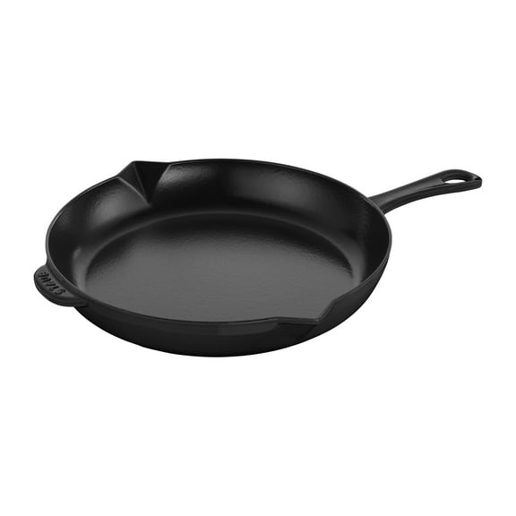 Staub Cast Iron 12" Fry Pan - Matte Black
