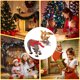 thumbnail image 2 of Juguete de peluche de reno de Navidad, figura de reno de juguete de peluche de ciervo encantador, 2 of 6