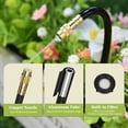 thumbnail image 6 of RainPoint 100FT Drip Irrigation System, 30PCS 360° Brass Nozzles Garden Watering Kit for Greenhouse Lawn Raised Beds, 6 of 8