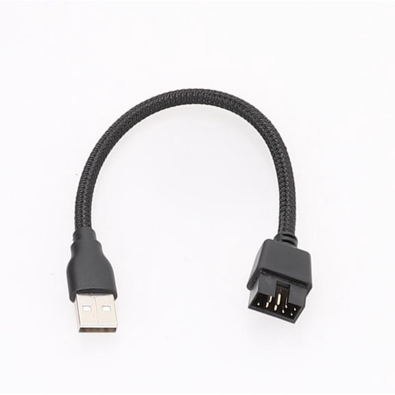ANXPTIME USB A to 9Pin Male Mainboard Extension Adapter Cable High Speed Data Transfer