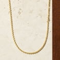 thumbnail image 3 of Ross-Simons Italian 2.7mm 18kt Yellow Gold Rope-Chain Necklace, Women's, Adult, 3 of 5