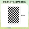 thumbnail image 2 of Golf Towels for Golf Bags For Men Women - Chessboard Checkerboard black white 24x16in Absorbent Quick Drying Golf Towel for Cleaning Golf Ball Club Golf Bag Accessories with Carabiner, 2 of 8