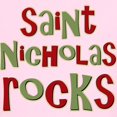 thumbnail image 3 of CafePress - Saint Nicholas Rocks Kids Light T Shirt - Light Classic Kids Graphic, Short Sleeve T-Shirt, Sizes XS-XL, 3 of 4