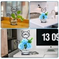 thumbnail image 3 of Maceta de vidrio de escritorio Joyathome Metal Cat Plant, 3 of 7