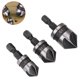 thumbnail image 3 of YOSADIER 3Ud Countersink Drill Bit Multifunción De Carbono Para Perforar Y Biselar Tableros De Plástico, 3 of 8