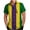 Green, variant on Mens Mardi Gras Shirt Mask Graphic Tee Button Down Short Sleeve Blouse Summer Hawaiian Shirts Carnival Festival Outfits Men
