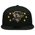 thumbnail image 2 of Men's New Era  Black Pittsburgh Penguins Military Appreciation Digital Camo Stars 59FIFTY Fitted Hat, 2 of 5
