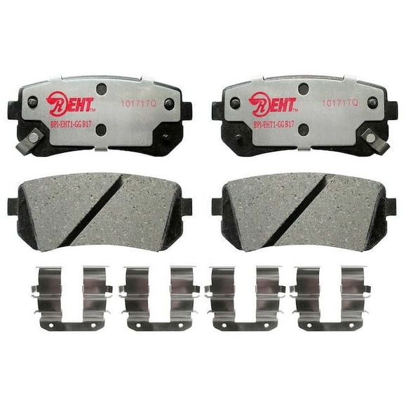 Rear Brake Pad Set - Compatible with 2016 - 2019 Hyundai Sonata 2017 2018