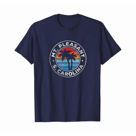 Mt. Pleasant South Carolina SC Vintage Graphic Retro 70s T-Shirt, Vintage Birthday Gift