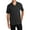 Black, variant on Short Sleeve Performance Work Shirt Moisture Wicking Quick Dry Stain Resistant Staff Uniform
